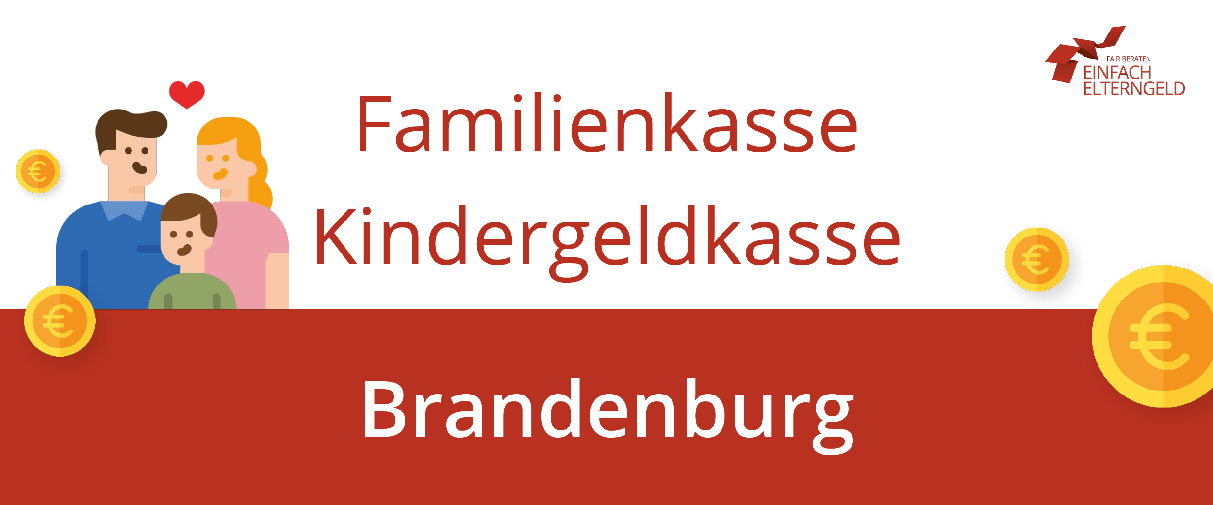 Die Familienkasse Brandenburg stellen wir Ihnen auf dieser Seite vor. Die Familienkasse Brandenburg stellen wir Ihnen auf dieser Seite vor.